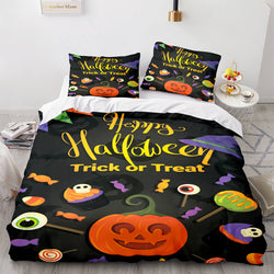 Halloween Decor Bedding Set Quilt Cover Room Decoration (Online Order Only)