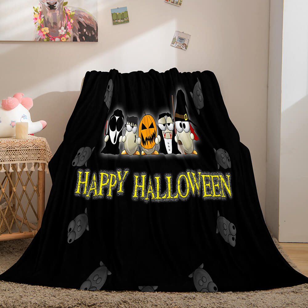 Halloween Flannel Caroset Throw Cosplay Blanket (Online Order Only)
