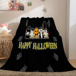Halloween Flannel Caroset Throw Cosplay Blanket (Online Order Only)