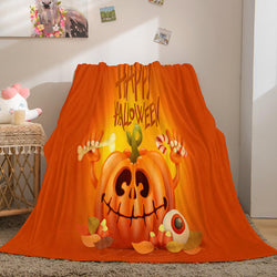 Halloween Flannel Caroset Throw Cosplay Blanket (Online Order Only)