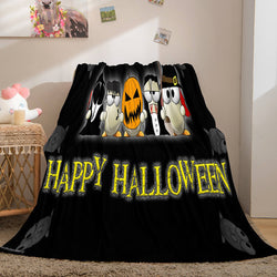 Halloween Flannel Caroset Throw Cosplay Blanket (Online Order Only)
