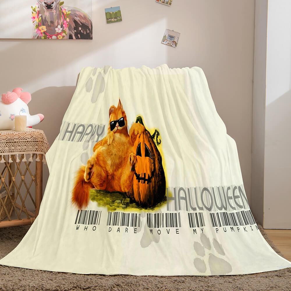 Halloween Flannel Caroset Throw Cosplay Blanket (Online Order Only)