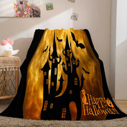 Halloween Flannel Caroset Throw Cosplay Blanket (Online Order Only)