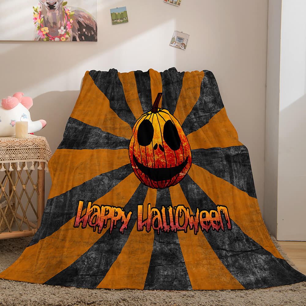 Halloween Flannel Caroset Throw Cosplay Blanket (Online Order Only)