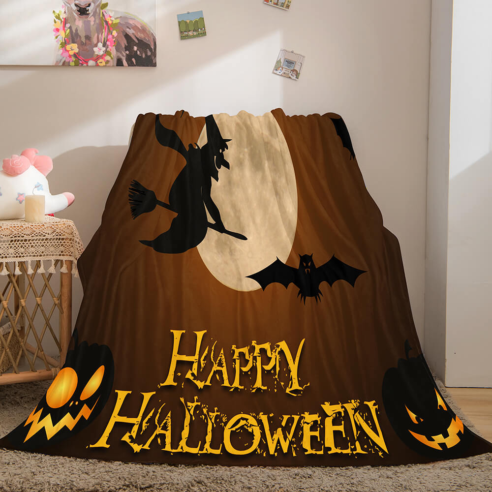 Halloween Flannel Caroset Throw Cosplay Blanket (Online Order Only)