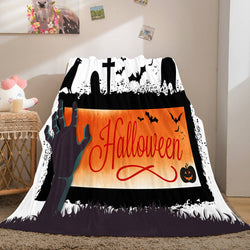 Halloween Flannel Caroset Throw Cosplay Blanket (Online Order Only)