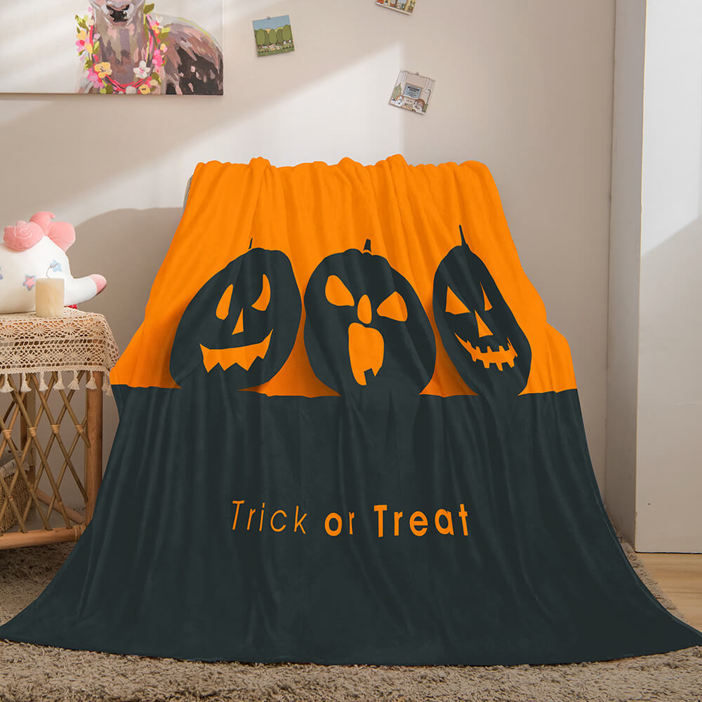 Halloween Flannel Caroset Throw Cosplay Blanket (Online Order Only)