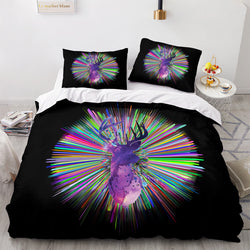 Halloween Horror Skeleton Skull Bedding Sets Quilt Covers Without Filler (Online Order Only)