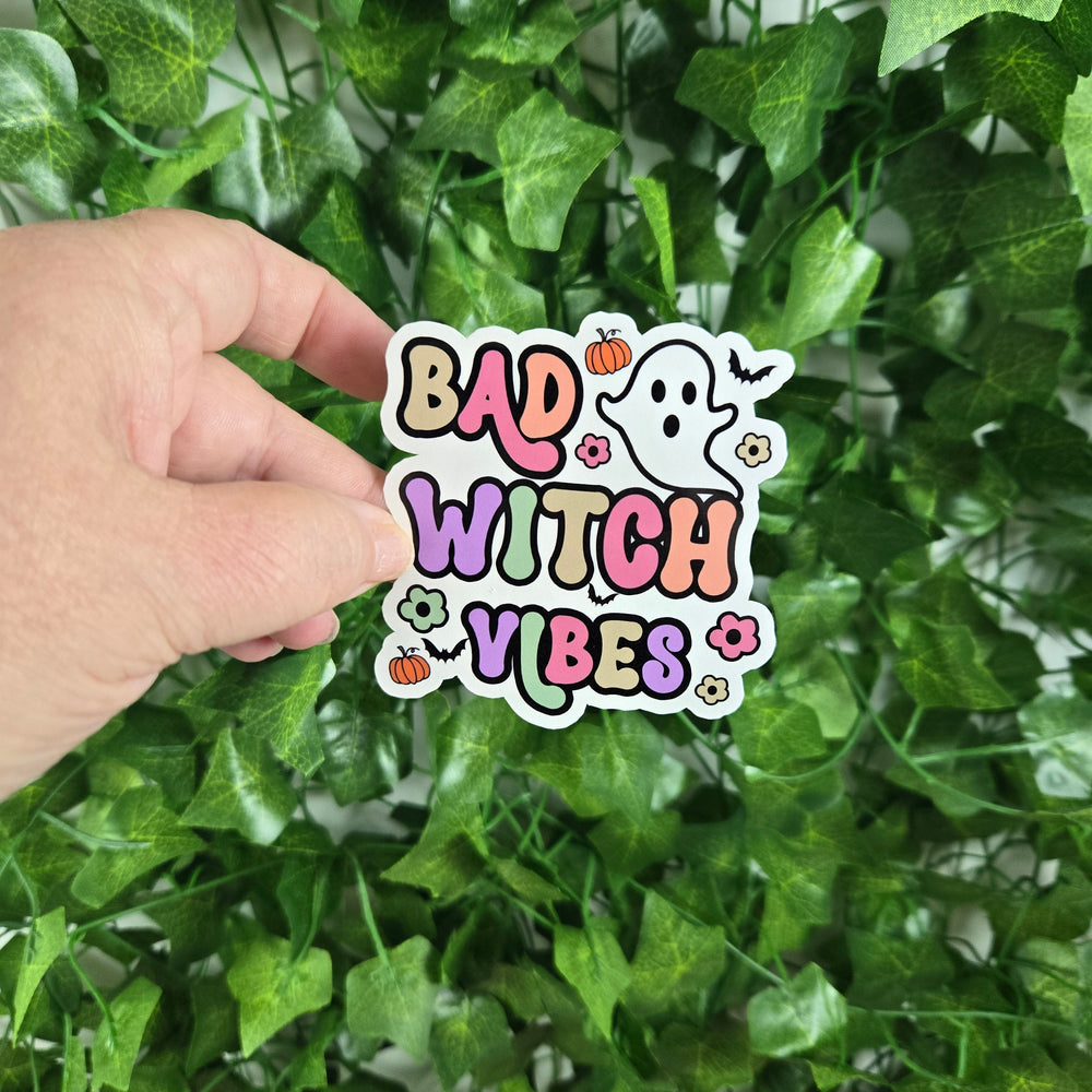 Halloween Ghost with Quote Stickers (ONLINE ORDER ONLY)