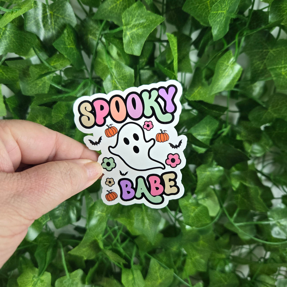 Halloween Ghost with Quote Stickers (ONLINE ORDER ONLY)