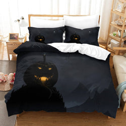 Hallowmas Pattern Bedding Set Quilt Cover Without Filler (Online Order Only)
