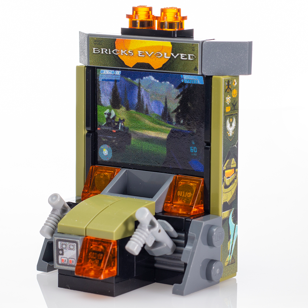 Custom Bricks Evolved Shooter Arcade Game made using LEGO parts (Online Order Only)