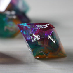 Handmade Resin DND Dice Set (ONLINE ORDER ONLY)