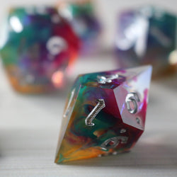 Handmade Resin DND Dice Set (ONLINE ORDER ONLY)