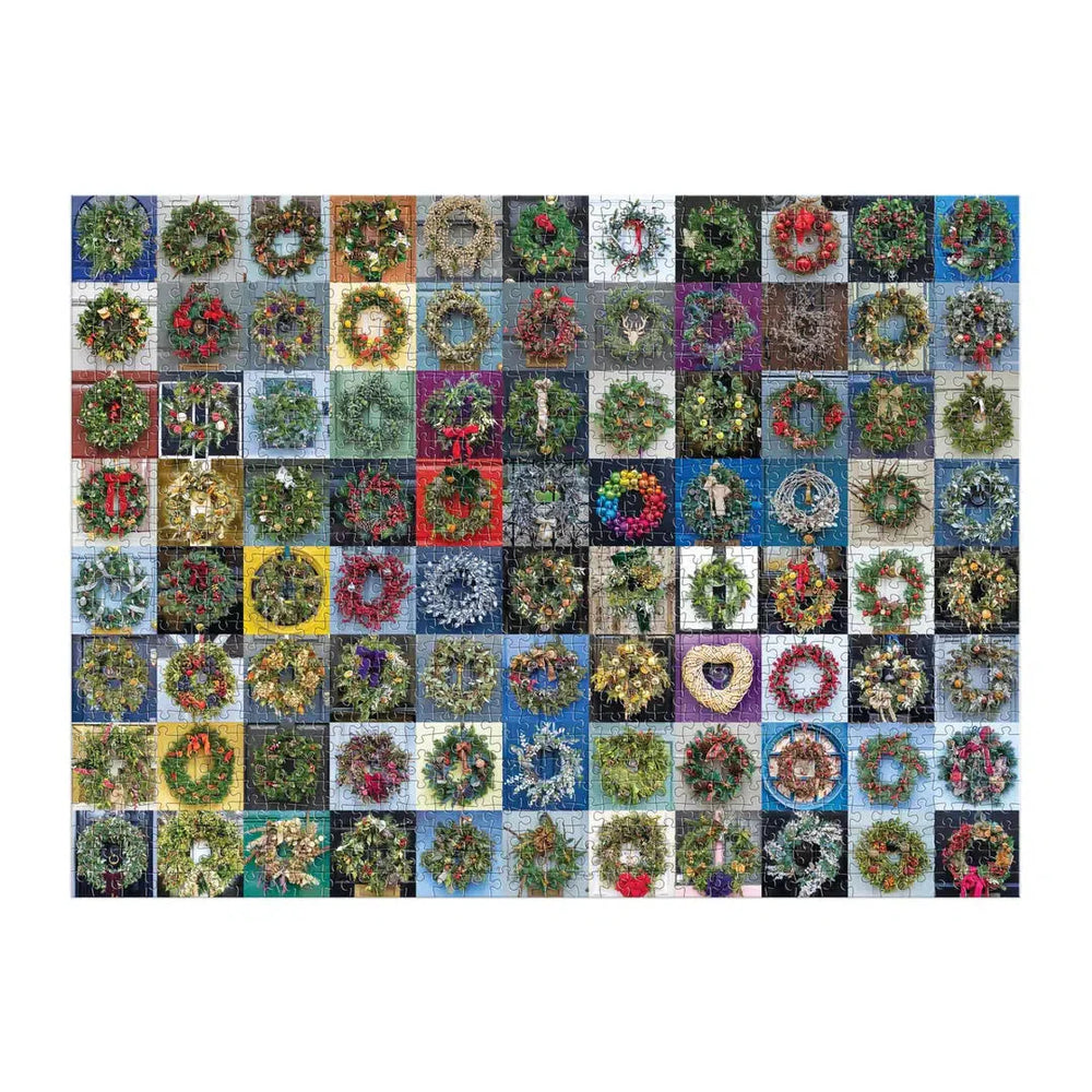 Handmade Wreaths 1000 Piece Jigsaw Puzzle Galison (ONLINE ORDER ONLY)