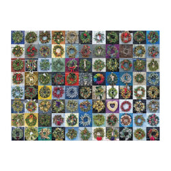 Handmade Wreaths 1000 Piece Jigsaw Puzzle Galison (ONLINE ORDER ONLY)