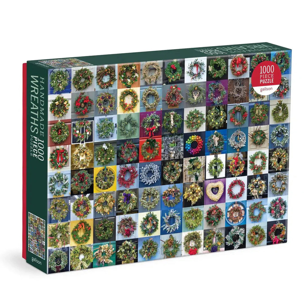 Handmade Wreaths 1000 Piece Jigsaw Puzzle Galison (ONLINE ORDER ONLY)
