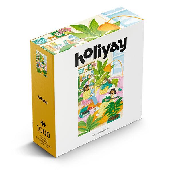 Hanging Out 1000 Piece Jigsaw Puzzle Holiyay