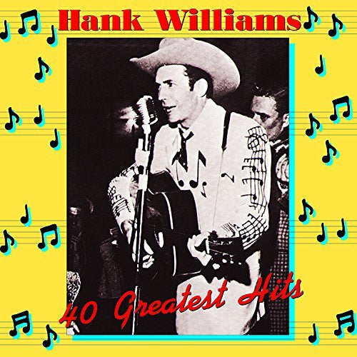 Hank Williams - Hank Williams 40 Greatest Hits [Import] [Vinyl] (ONLINE ORDER ONLY)