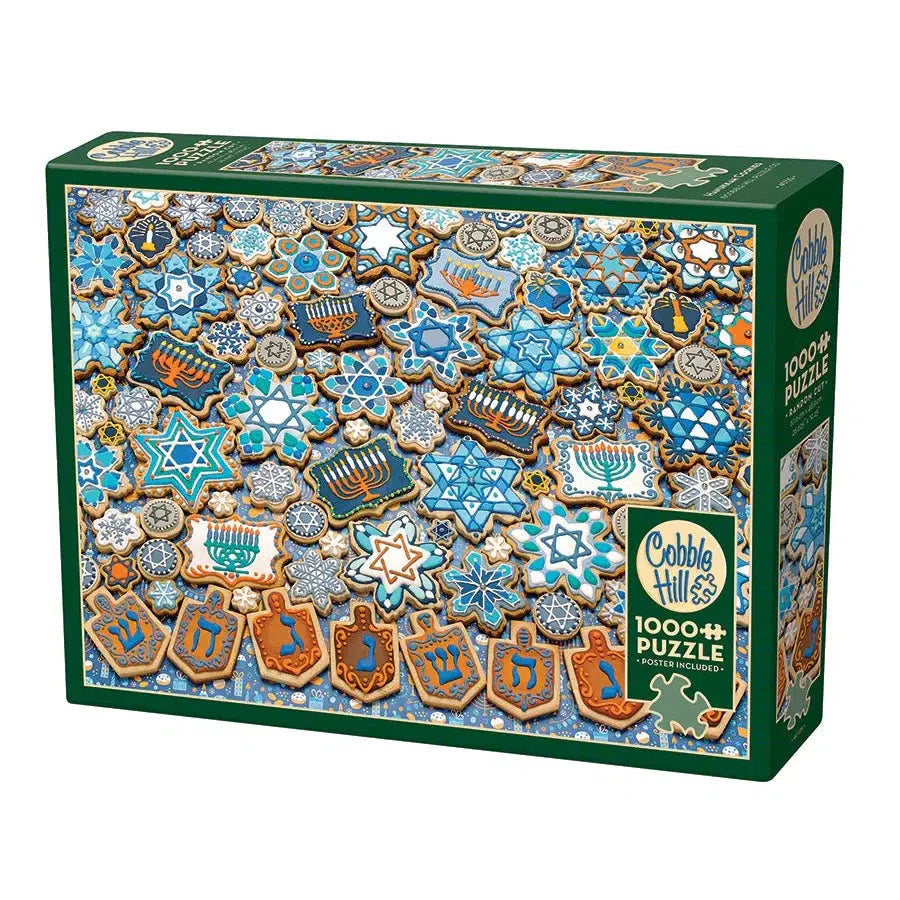 Hanukkah Cookies 1000 Piece Jigsaw Puzzle Cobble Hill (ONLINE ORDER ONLY)