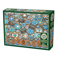 Hanukkah Cookies 1000 Piece Jigsaw Puzzle Cobble Hill (ONLINE ORDER ONLY)