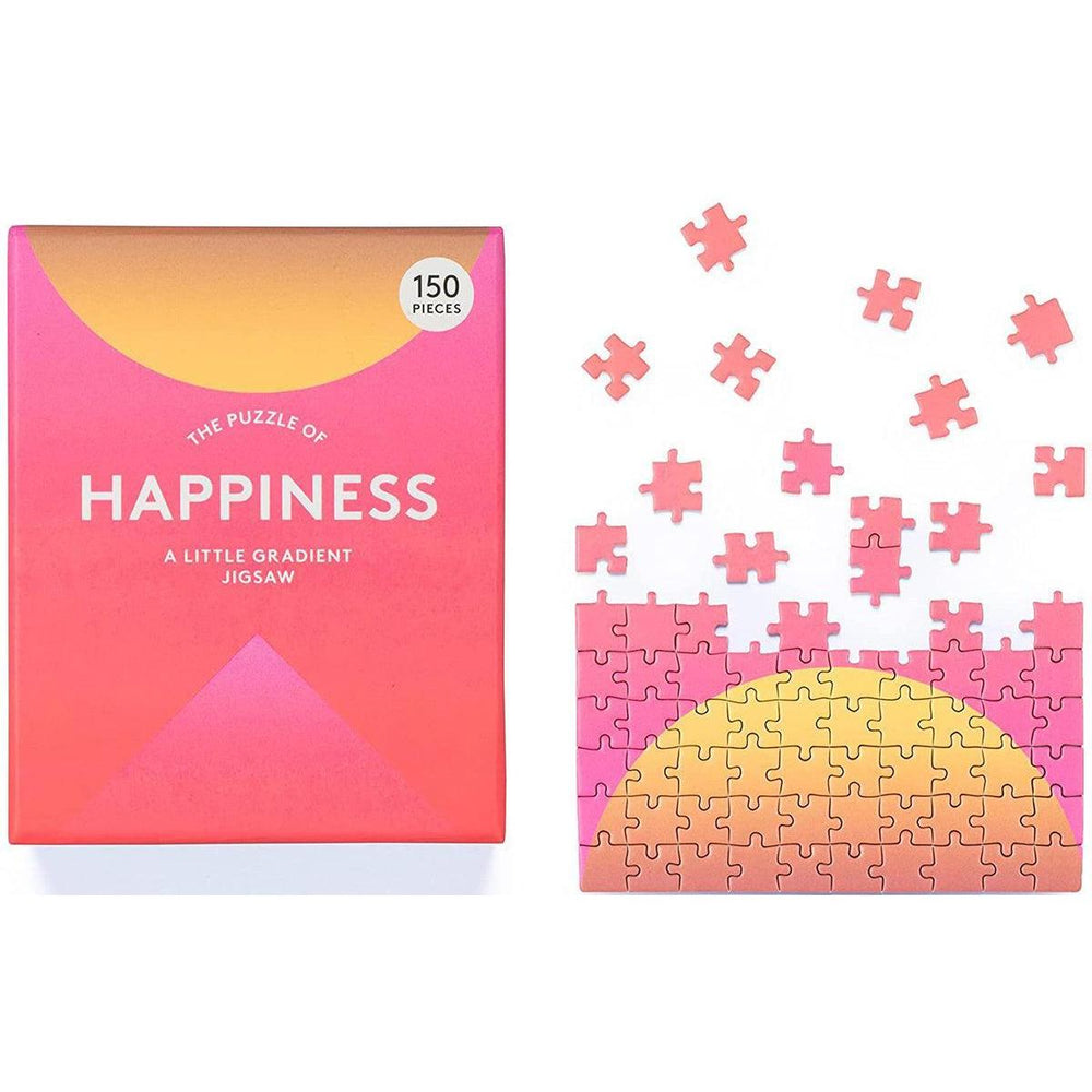 Happiness 150 Piece Mini Gradient Jigsaw Puzzle Laurence King (ONLINE ORDER ONLY)