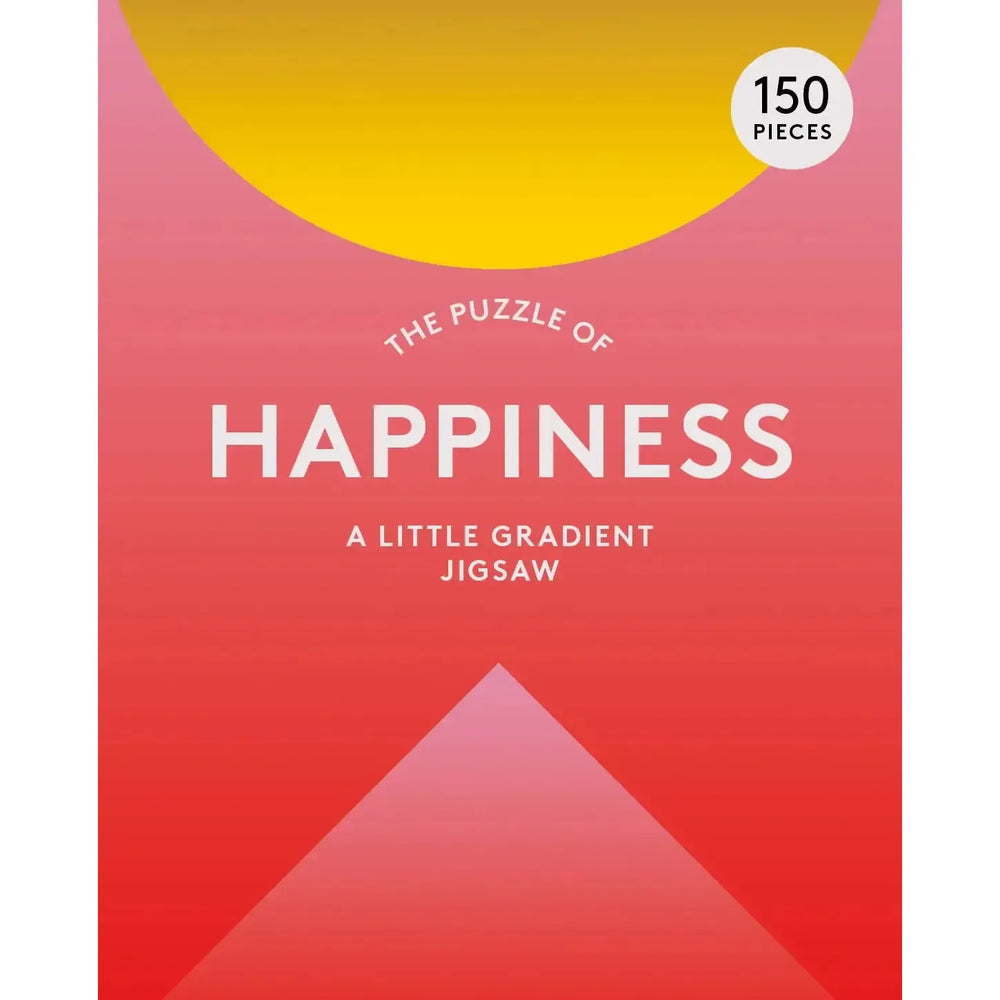 Happiness 150 Piece Mini Gradient Jigsaw Puzzle Laurence King (ONLINE ORDER ONLY)