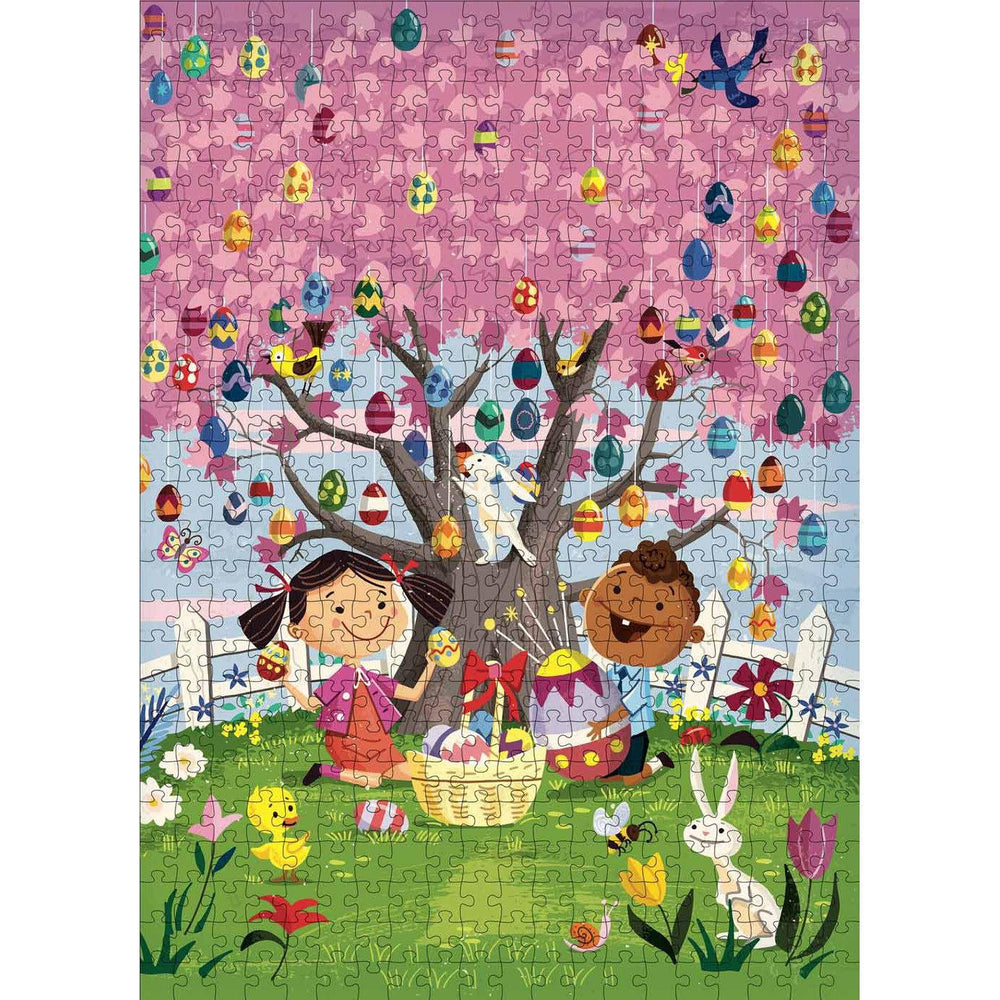 Happy Easter 500 Piece Jigsaw Puzzle Gibbs Smith (ONLINE ORDER ONLY)