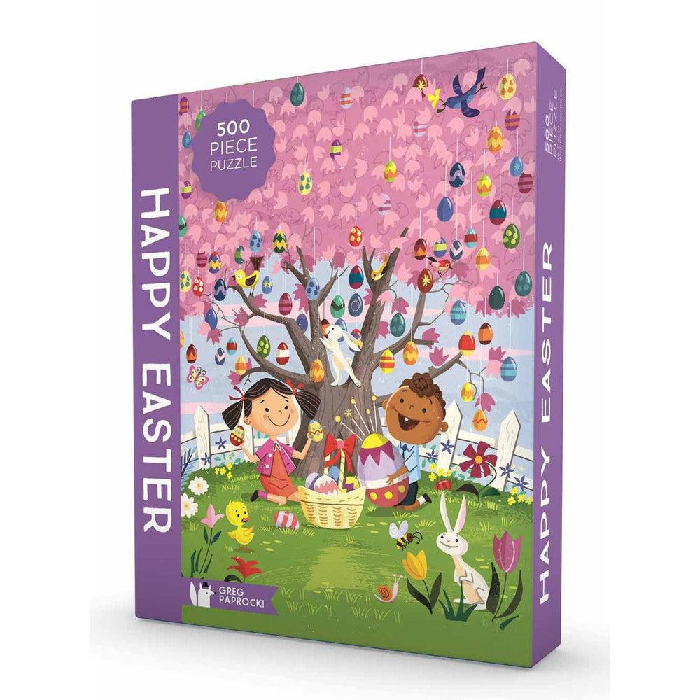 Happy Easter 500 Piece Jigsaw Puzzle Gibbs Smith (ONLINE ORDER ONLY)
