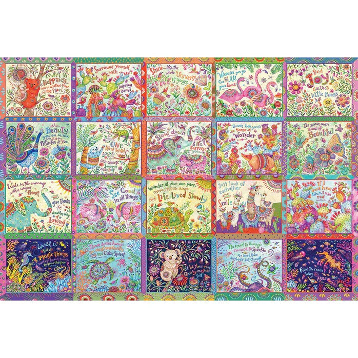 Happy Thoughts 2000 Piece Jigsaw Puzzle Cobble Hill (ONLINE ORDER ONLY)