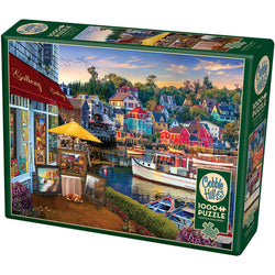 Harbor Gallery 1000 Piece Jigsaw Puzzle Cobble Hill (ONLINE ORDER ONLY)
