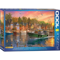 Harbor Sunset 1000 Piece Jigsaw Puzzle Eurographics (ONLINE ORDER ONLY)