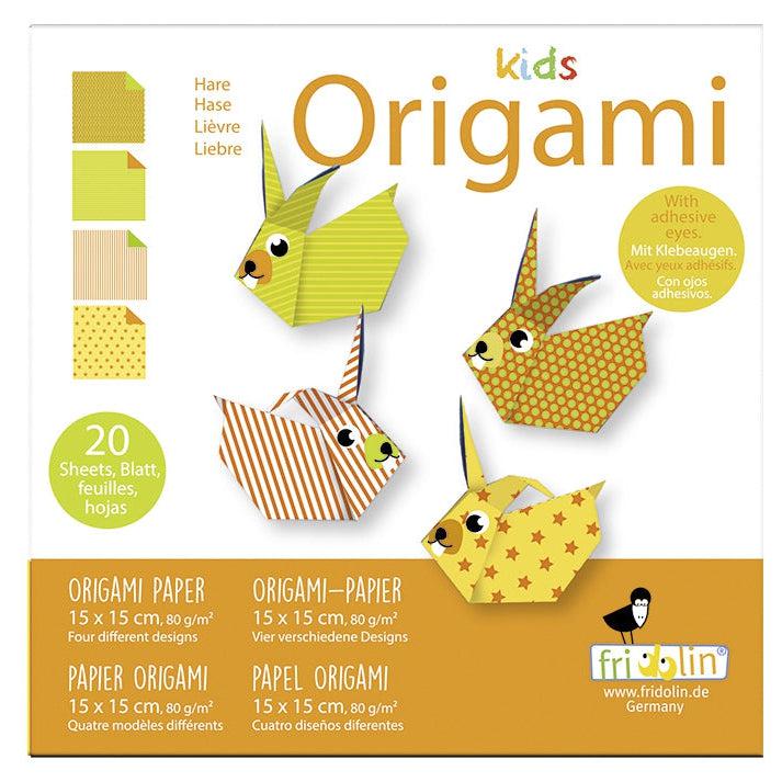 Hare Kids Origami Kit Fridolin (ONLINE ORDER ONLY)