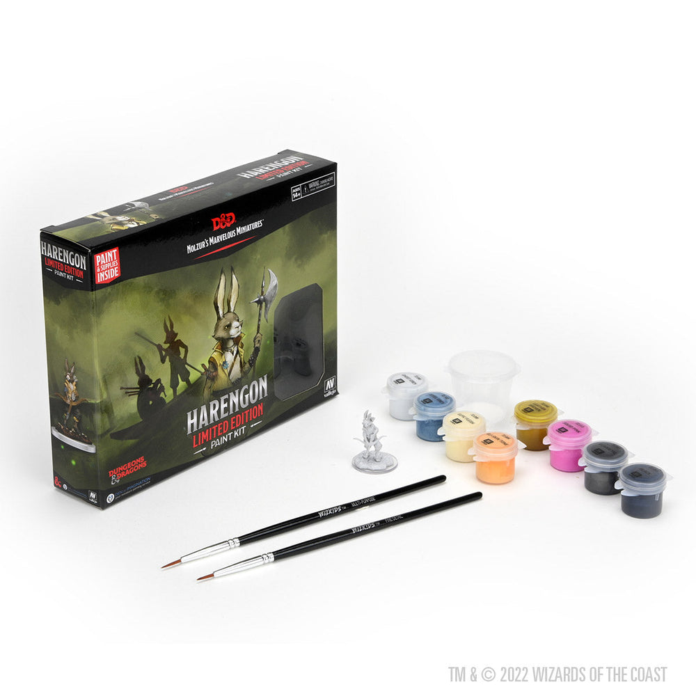 D&D: Nolzur's Marvelous Miniatures - Harengon (Paint Night Kit) (ONLINE ORDER ONLY)