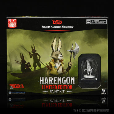D&D: Nolzur's Marvelous Miniatures - Harengon (Paint Night Kit) (ONLINE ORDER ONLY)