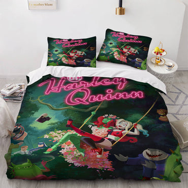 Harley Quinn Season 3 Bedding Set Quilt Cover Without Filler (Online Order Only)