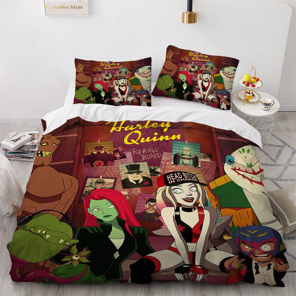 Harley Quinn Season 3 Bedding Set Quilt Cover Without Filler (Online Order Only)