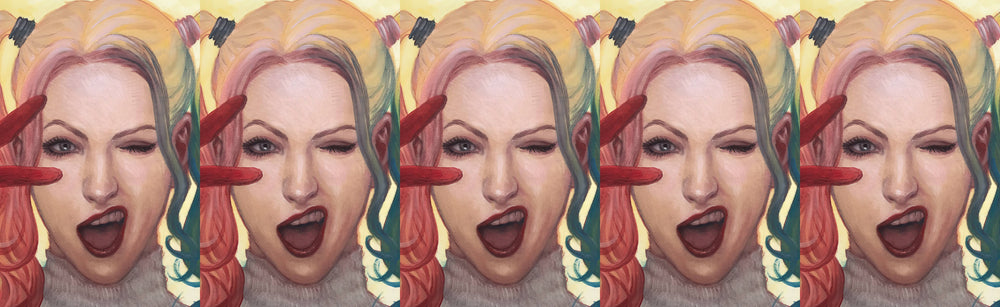 HARLEY QUINN #63 B Frank Cho Variant CARD STOCK Year Of The Villain THE OFFER (07/03/2019) DC (ONLINE ORDER ONLY)