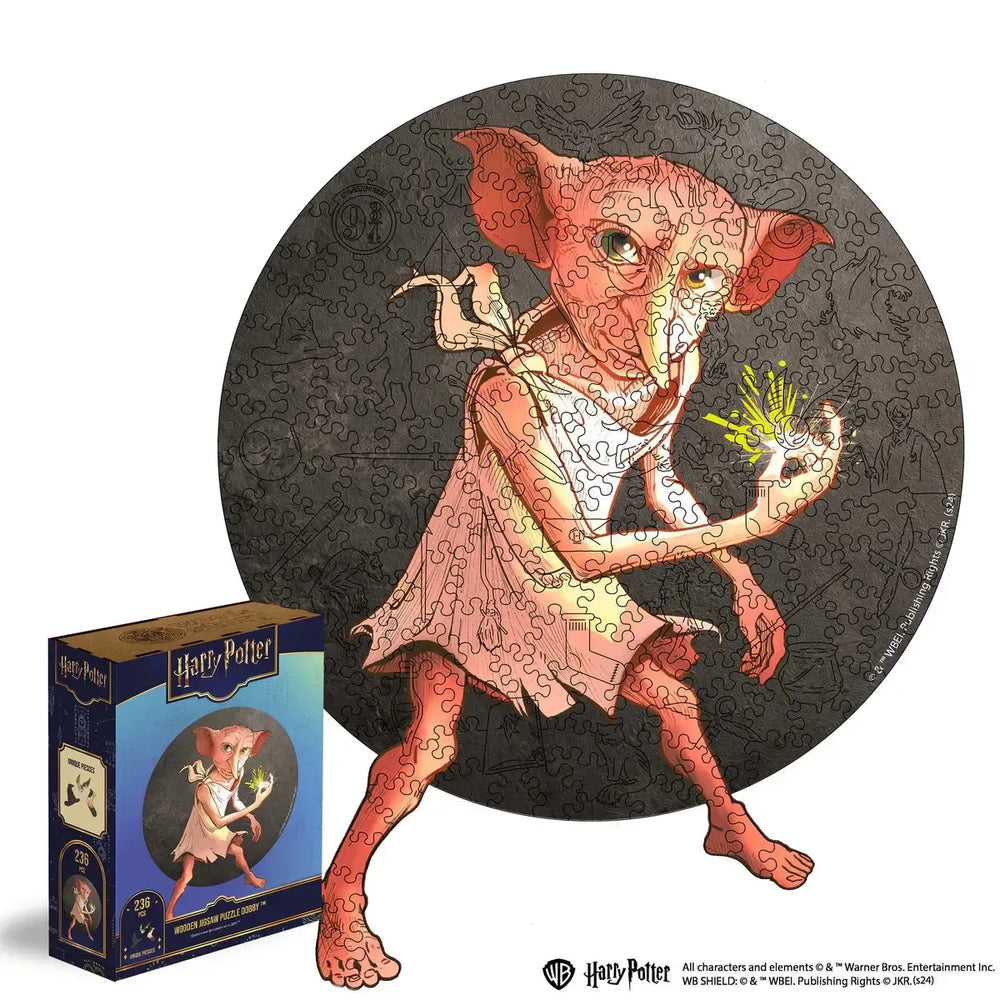 Harry Potter Dobby Wooden Jigsaw Puzzle Woods Story