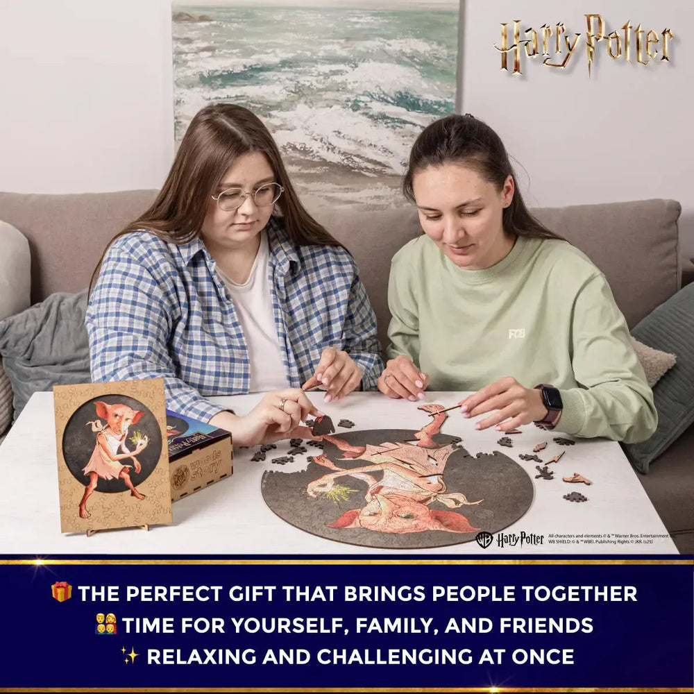 Harry Potter Dobby Wooden Jigsaw Puzzle Woods Story