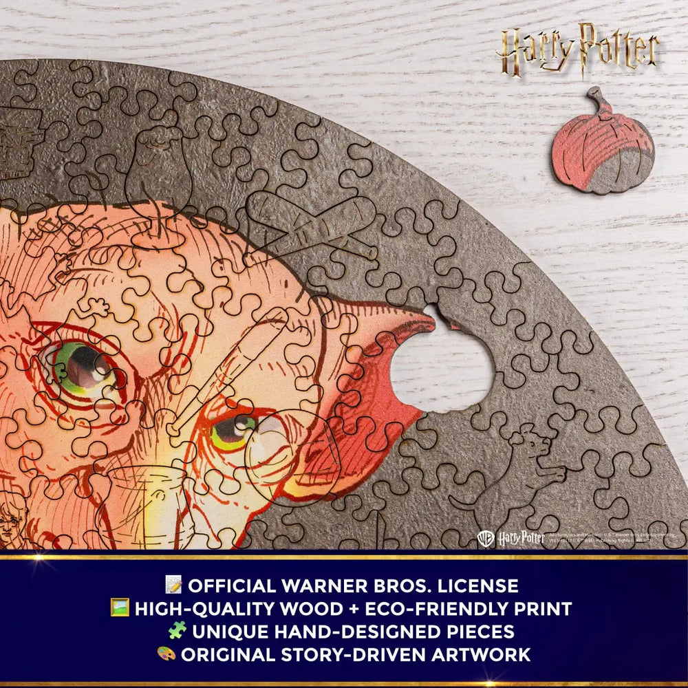 Harry Potter Dobby Wooden Jigsaw Puzzle Woods Story