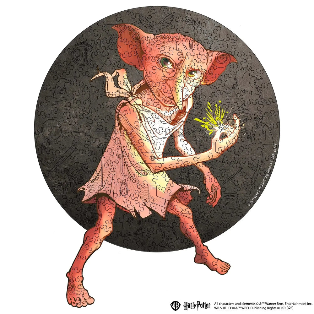 Harry Potter Dobby Wooden Jigsaw Puzzle Woods Story