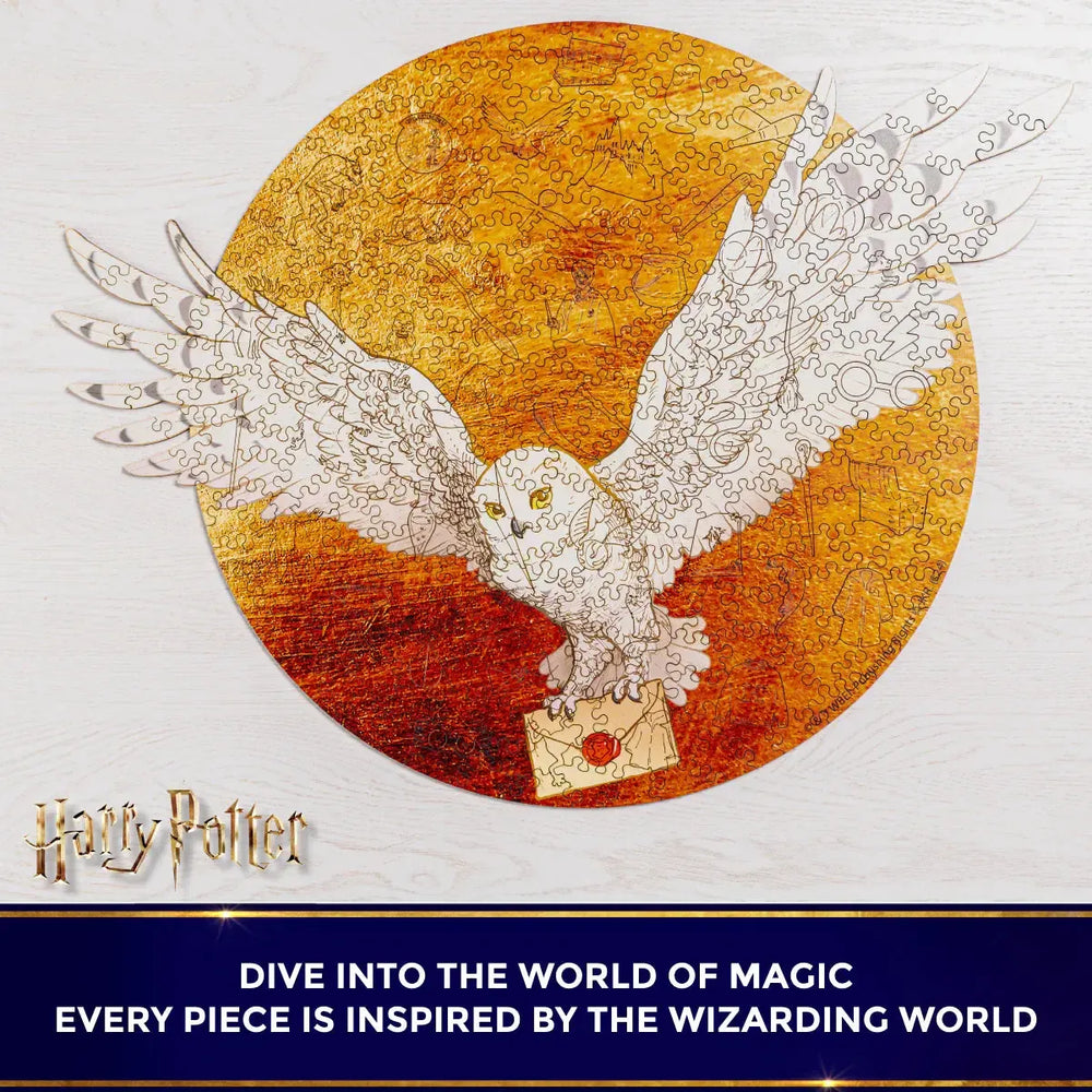 Harry Potter Hedwig Wooden Jigsaw Puzzle Woods Story