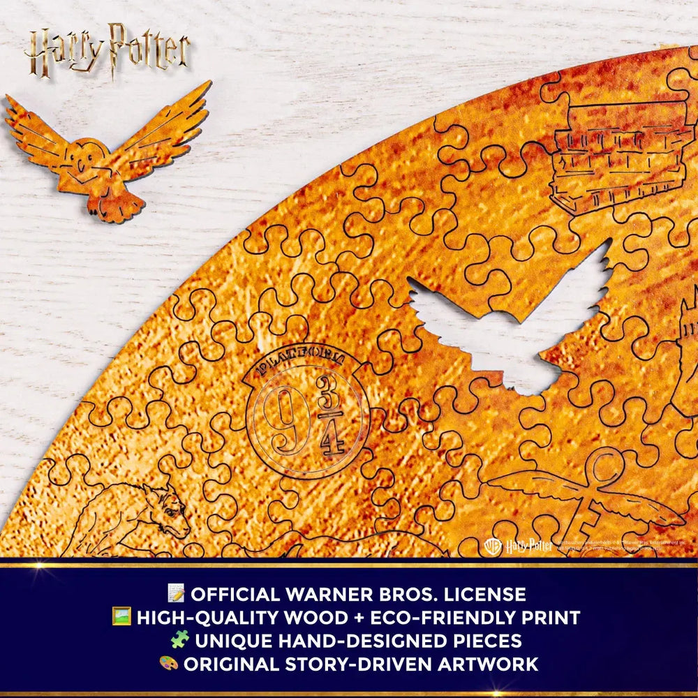 Harry Potter Hedwig Wooden Jigsaw Puzzle Woods Story
