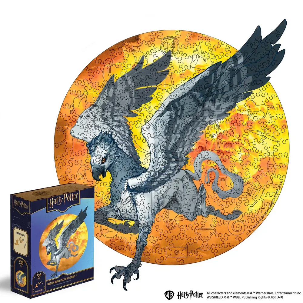 Harry Potter Hippogriff Wooden Jigsaw Puzzle Woods Story