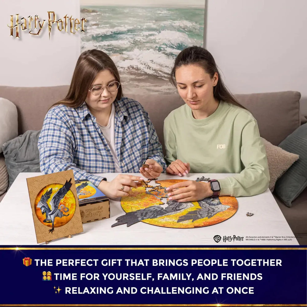 Harry Potter Hippogriff Wooden Jigsaw Puzzle Woods Story