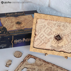 Harry Potter Marauder's Map Wooden Jigsaw Puzzle Woods Story