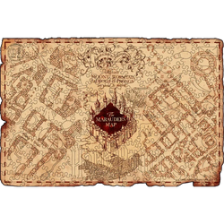Harry Potter Marauder's Map Wooden Jigsaw Puzzle Woods Story