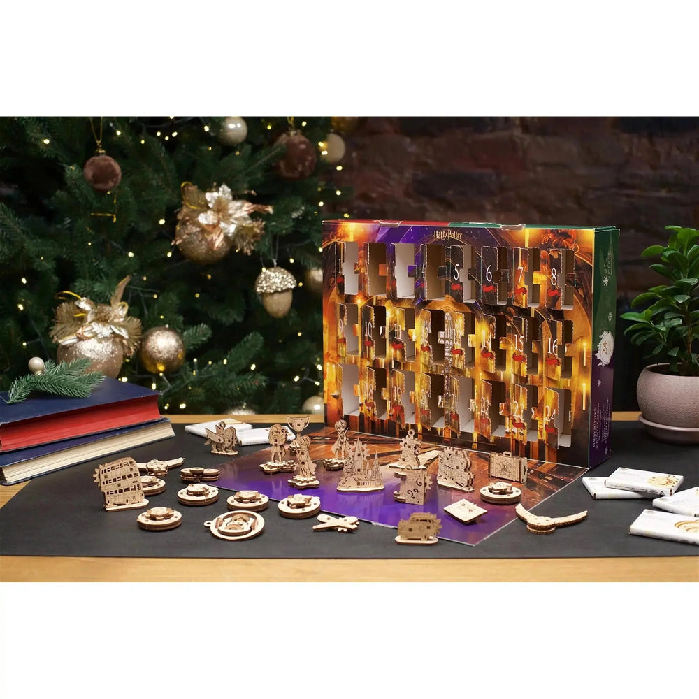 Harry Potter™ Advent Calendar Wood Model Kit UGEARS (ONLINE ORDER ONLY)