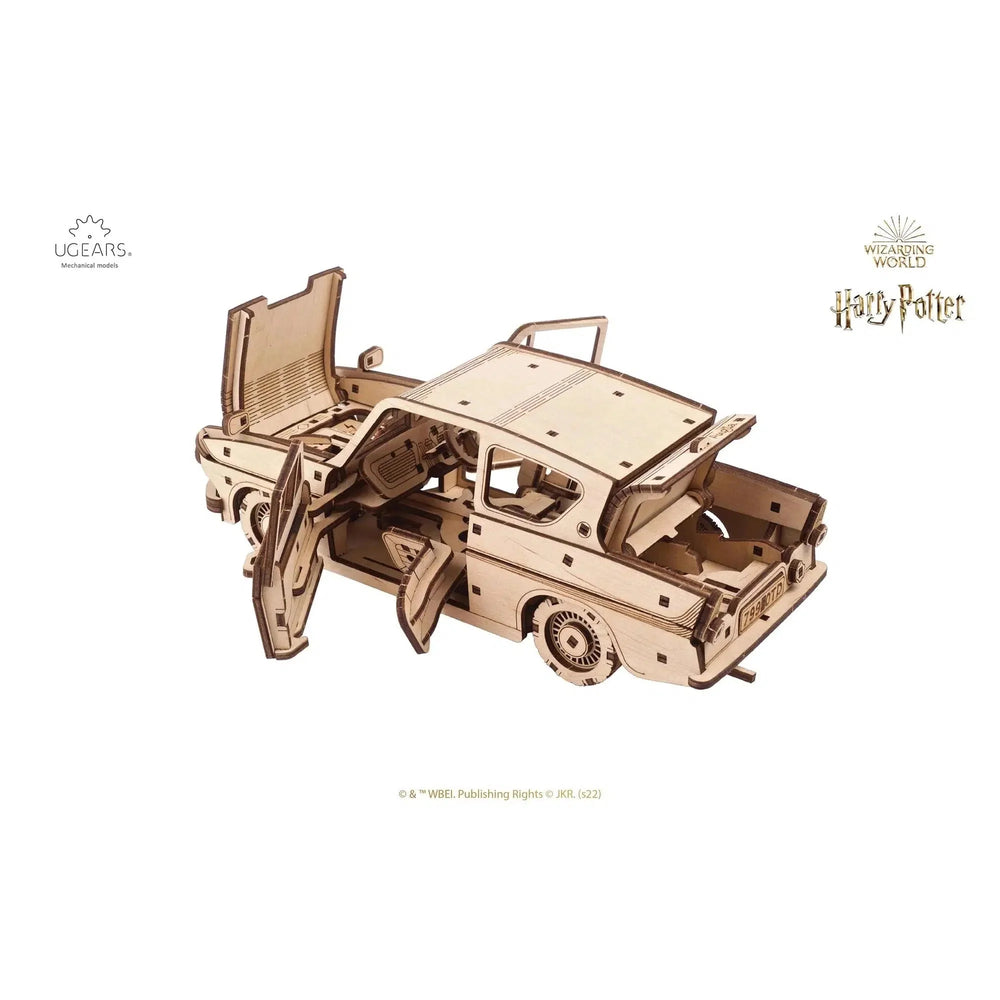 Harry Potter™ Flying Ford Anglia™ 3D Wood Model Kit UGEARS (ONLINE ORDER ONLY)
